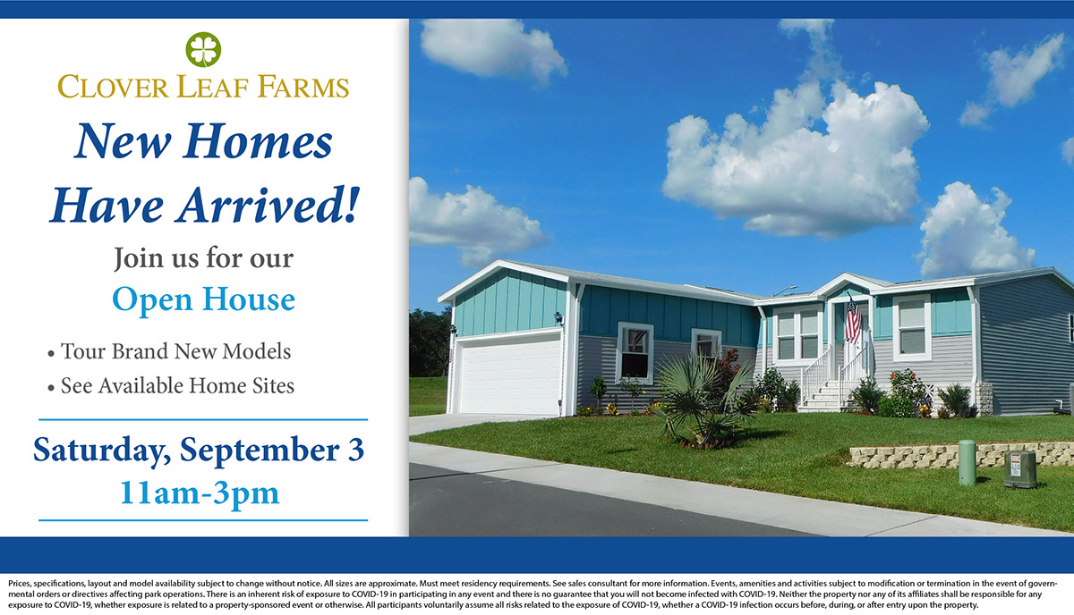 Clover Leaf Farms — Mobile Homes In Brooksville, FL